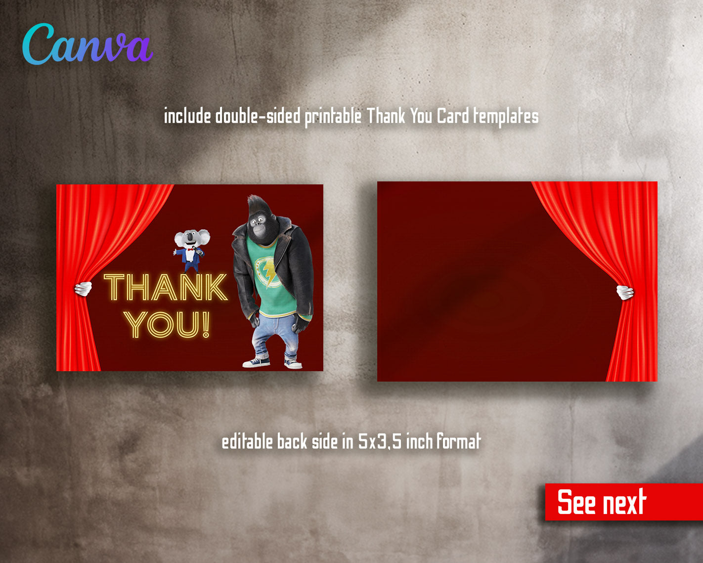 Sing Two Karaoke customizable invitation template | Share or Print |  | RT423