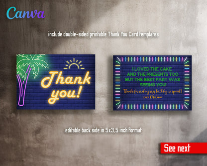 Pool Party customizable invitation template | Share or Print |  | YD499