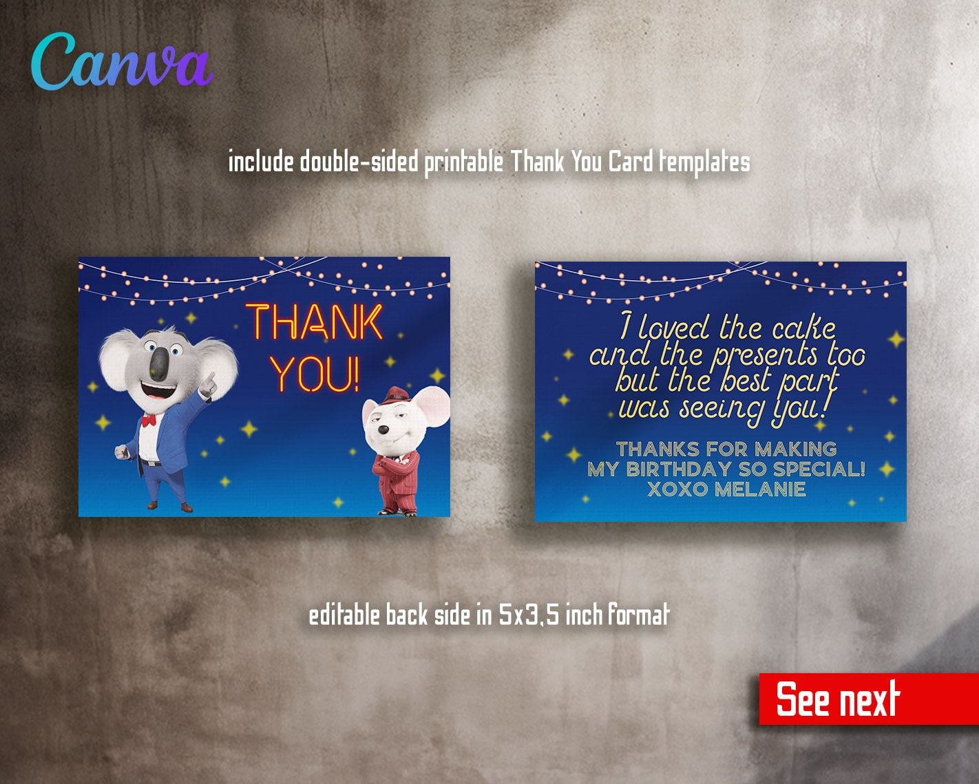Sing Two Karaoke customizable invitation template | Share or Print |  | IO689